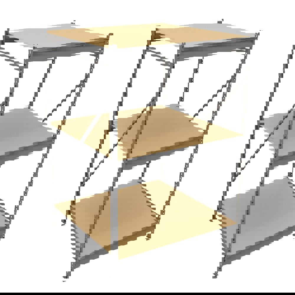 Bulk Storage Rack: 4,150 lb per Shelf, 3